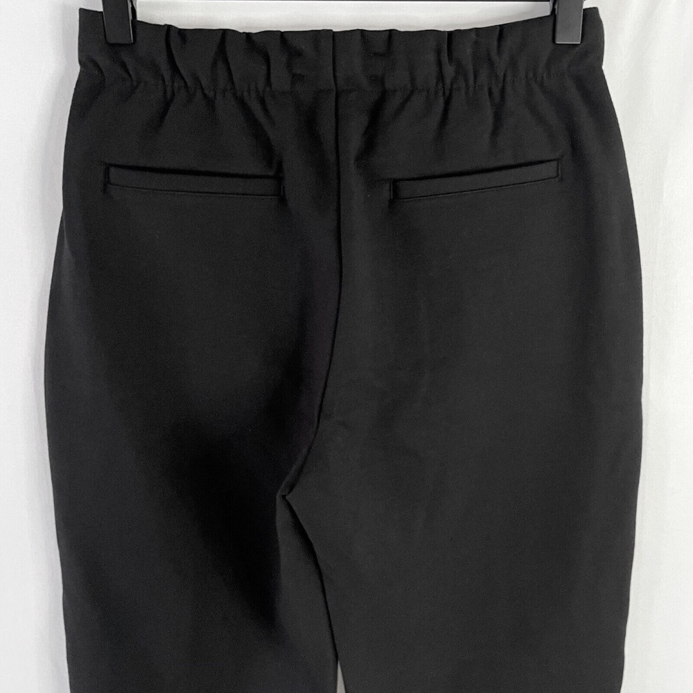 New Everlane The Dream Pant Elastic Waist Tapered Leg Knit Pants Black Size XS - Picture 9 of 16